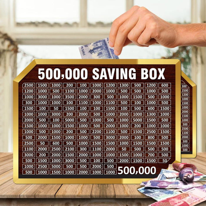 5 Lakh Savings Challenge Box – Rs. 500,000 Goal