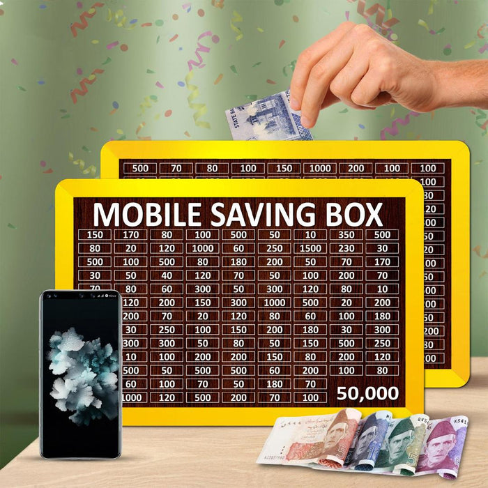 50K Mobile Savings Challenge Box – Rs. 50,000 Goal