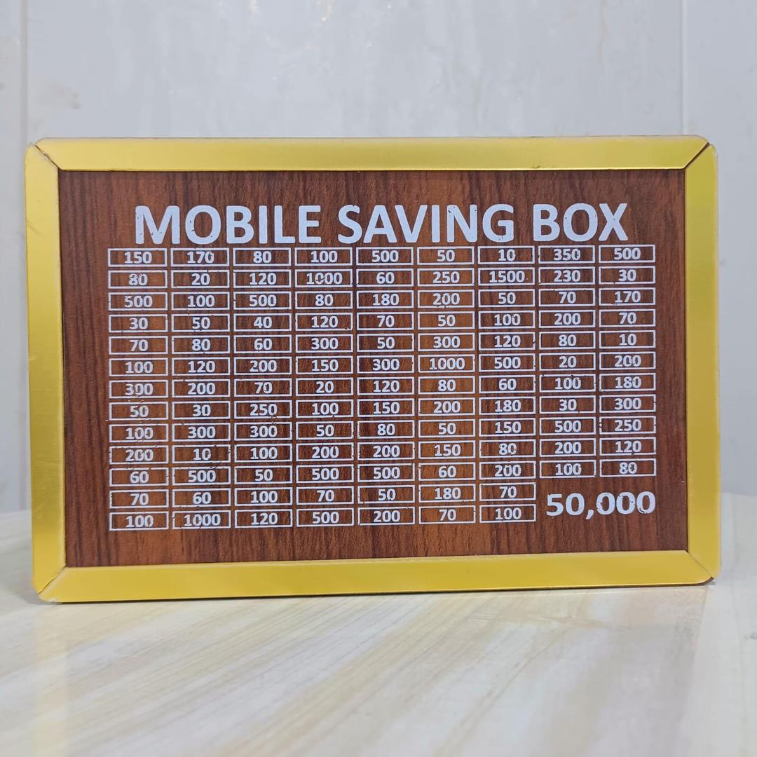 50K Mobile Savings Challenge Box – Rs. 50,000 Goal