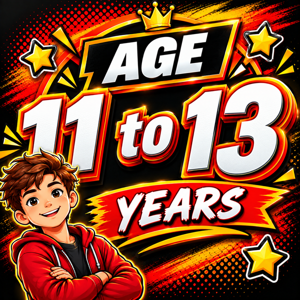11 to 13 yaers