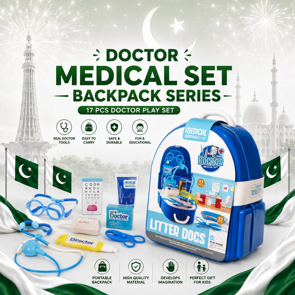 Doctor Set Toy for Kids | Medical Play Set with Carry Case & Accessories