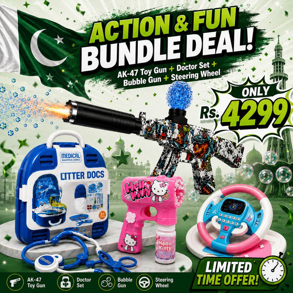 Action & Fun Toy Bundle – 4 Toys in 1 Deal