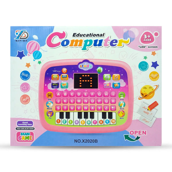 Kids Educational Musical Laptop Toy | Early Learning Laptop for Boys & Girls